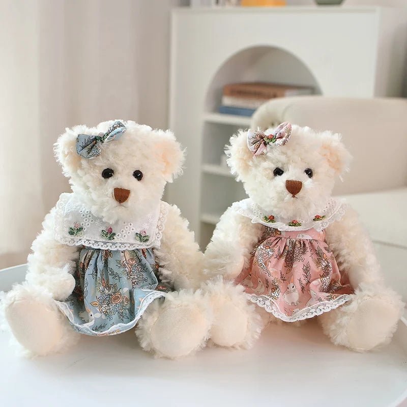 2pcs/lot 26cm Couple Little Bear Plush Toys - Blissfullplanet